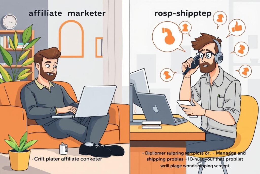 Comparison of affiliate marketing vs dropshipping workload for beginners in 2025 Comparison of affiliate marketing vs dropshipping workload for beginners in 2025