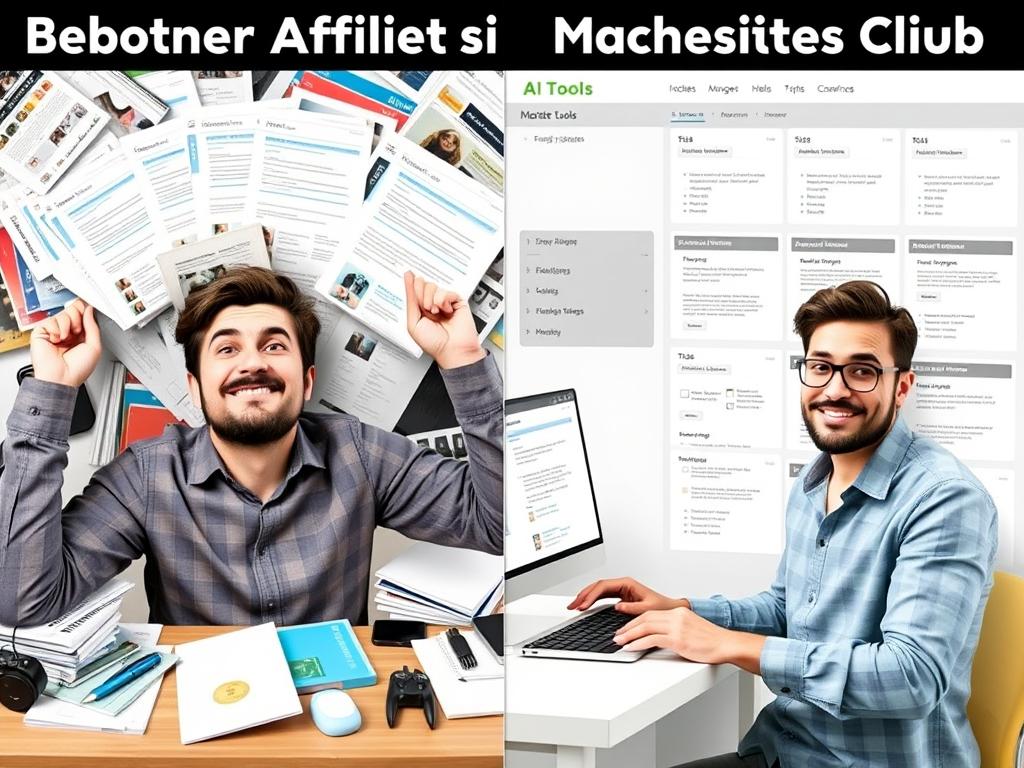 Beginner affiliate marketer using AI tools to simplify their workflow Beginner affiliate marketer using AI tools to simplify their workflow