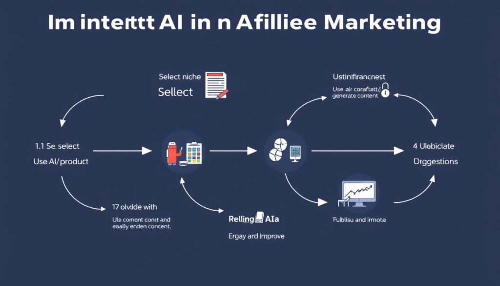 Step-by-step process for implementing AI in affiliate marketing workflow Step-by-step process for implementing AI in affiliate marketing workflow