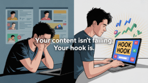 Read more about the article Why Most Content Fails Because of Weak Hooks — And How to Fix It