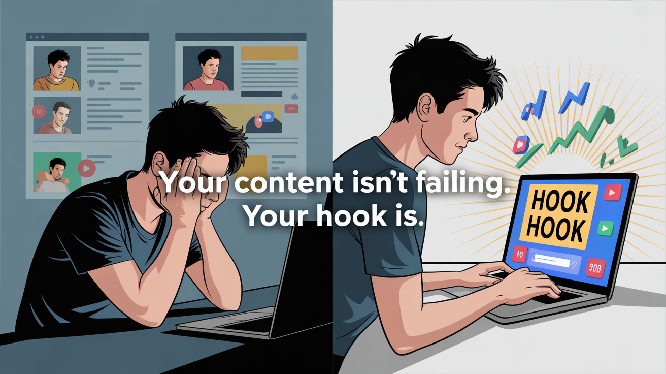 Why Most Content Fails Because of Weak Hooks — And How to Fix It
