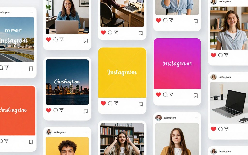 Collection of successful viral Instagram hooks displayed in a grid format with engagement metrics