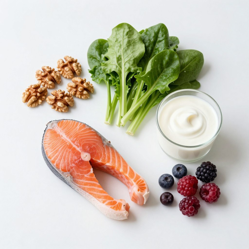 foods containing nutrients commonly studied for joint health